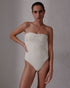 Esteros Hand-Embroidered One Piece / Ivory